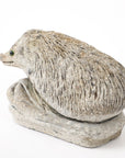Reconstituted Stone Hedgehog Garden Ornament, 20th Century