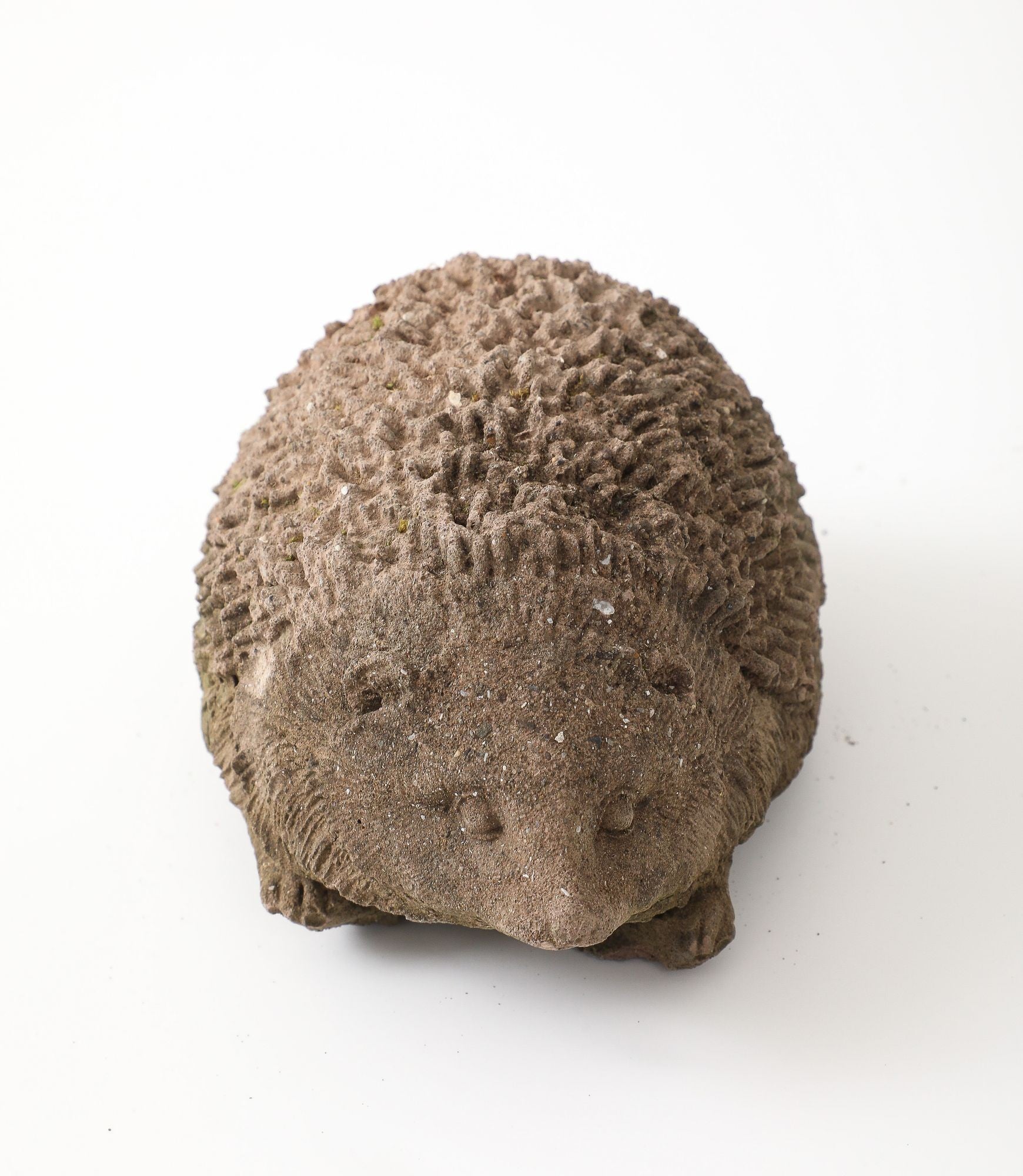 Reconstituted Stone Hedgehog Garden Ornament, 20th Century
