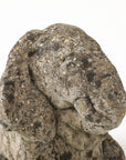 Cast Stone Elephant Garden Statue, France Mid 20th C.