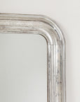 French Silver Gilt Louis Philippe Mirror, Late 19th C.