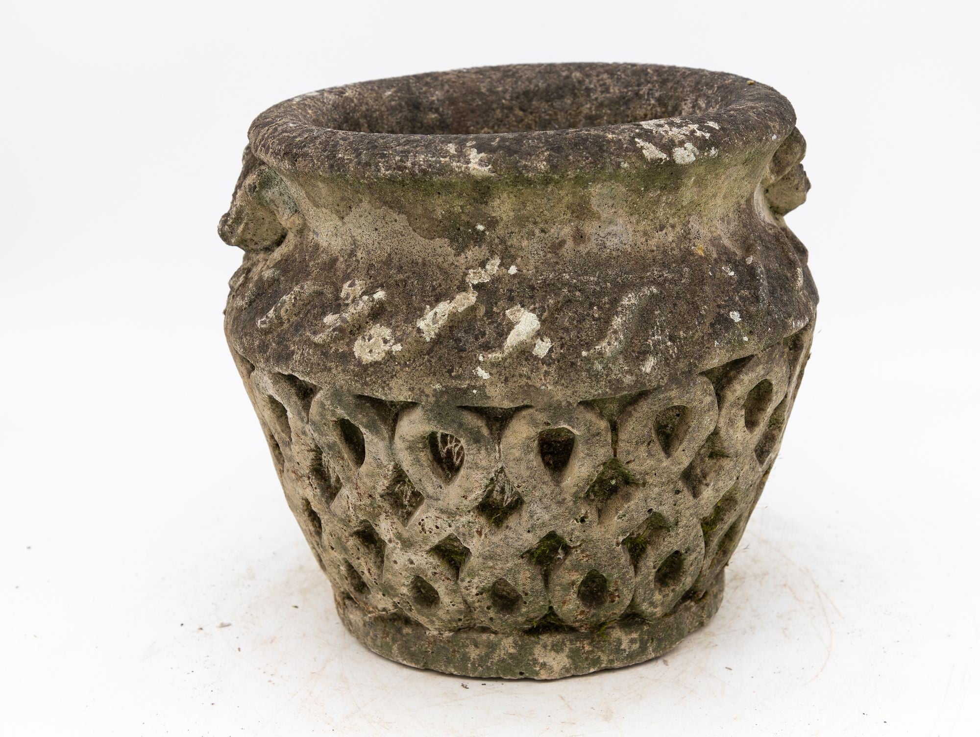 Reconstituted Stone Celtic Style Planter, England Mid 20th C.