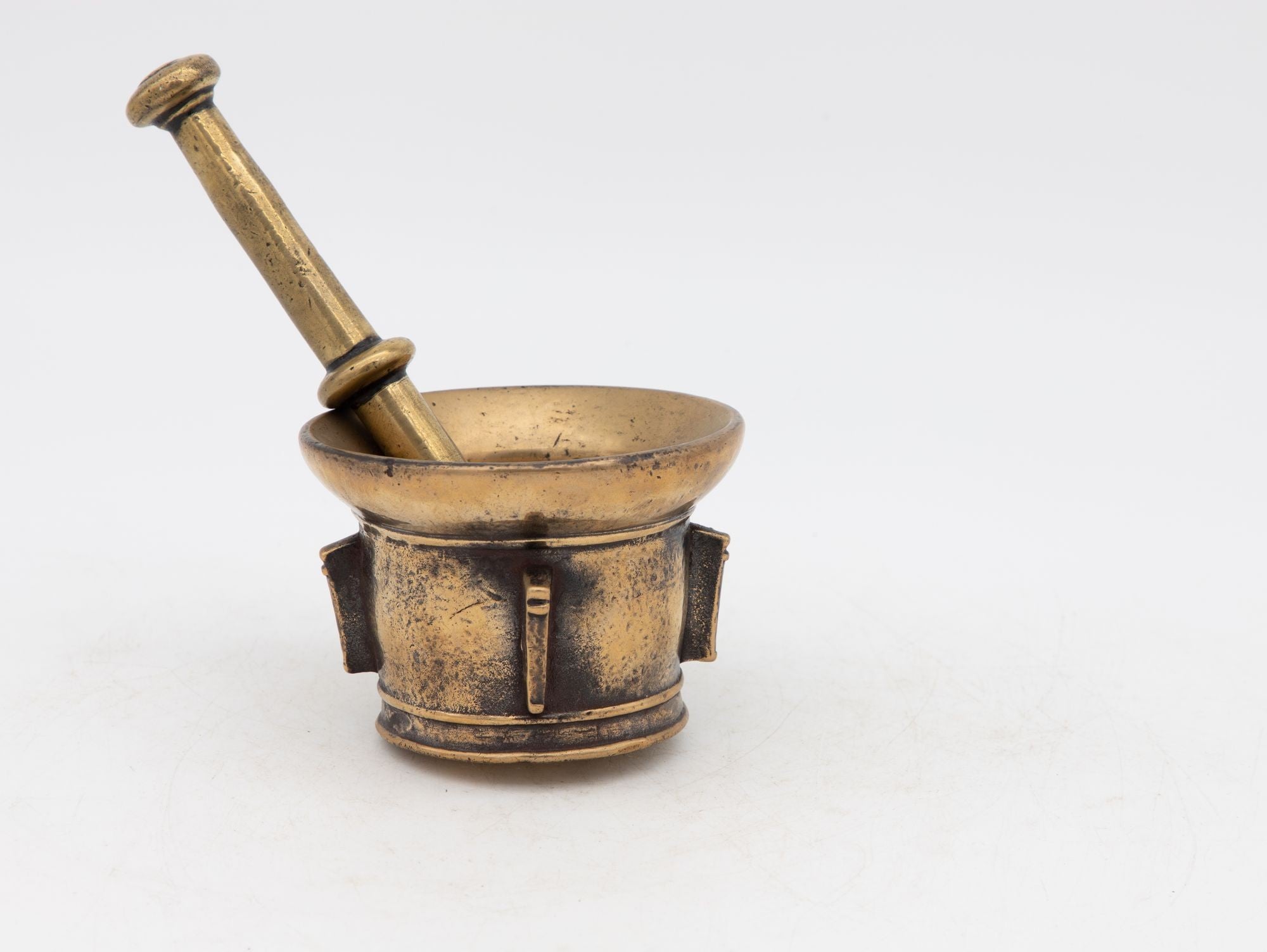 Antique Vintage Brass Mortar and Pestle – Modern Antiquarian