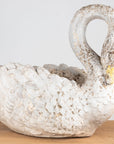 Reconstituted Stone Swan Planter, English Early 20th Century