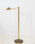 Vintage Brass Floor Lamp, France mid 20th Century