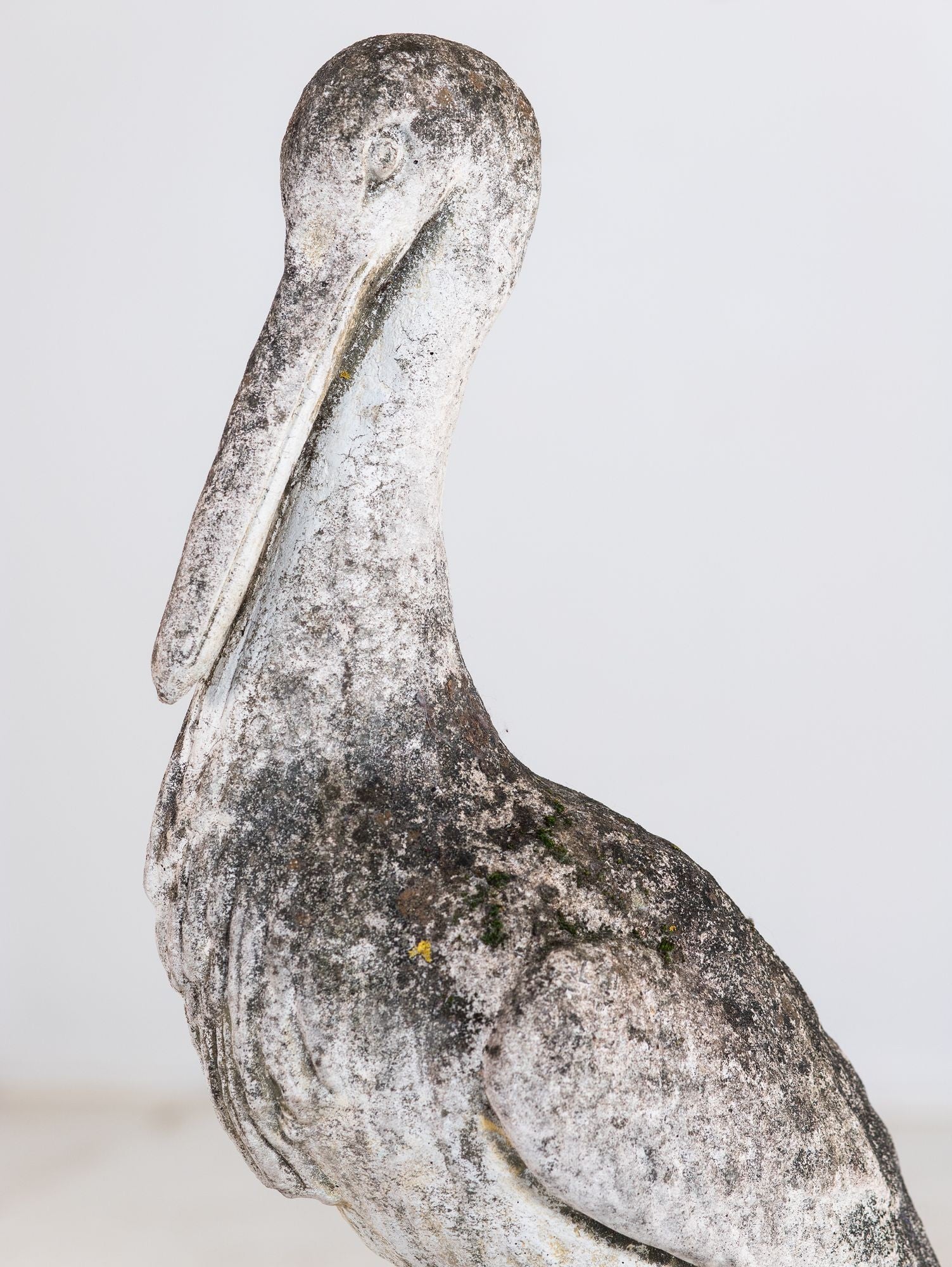 Reconstituted Heron or Crane Sculpture, French 1950s–60s