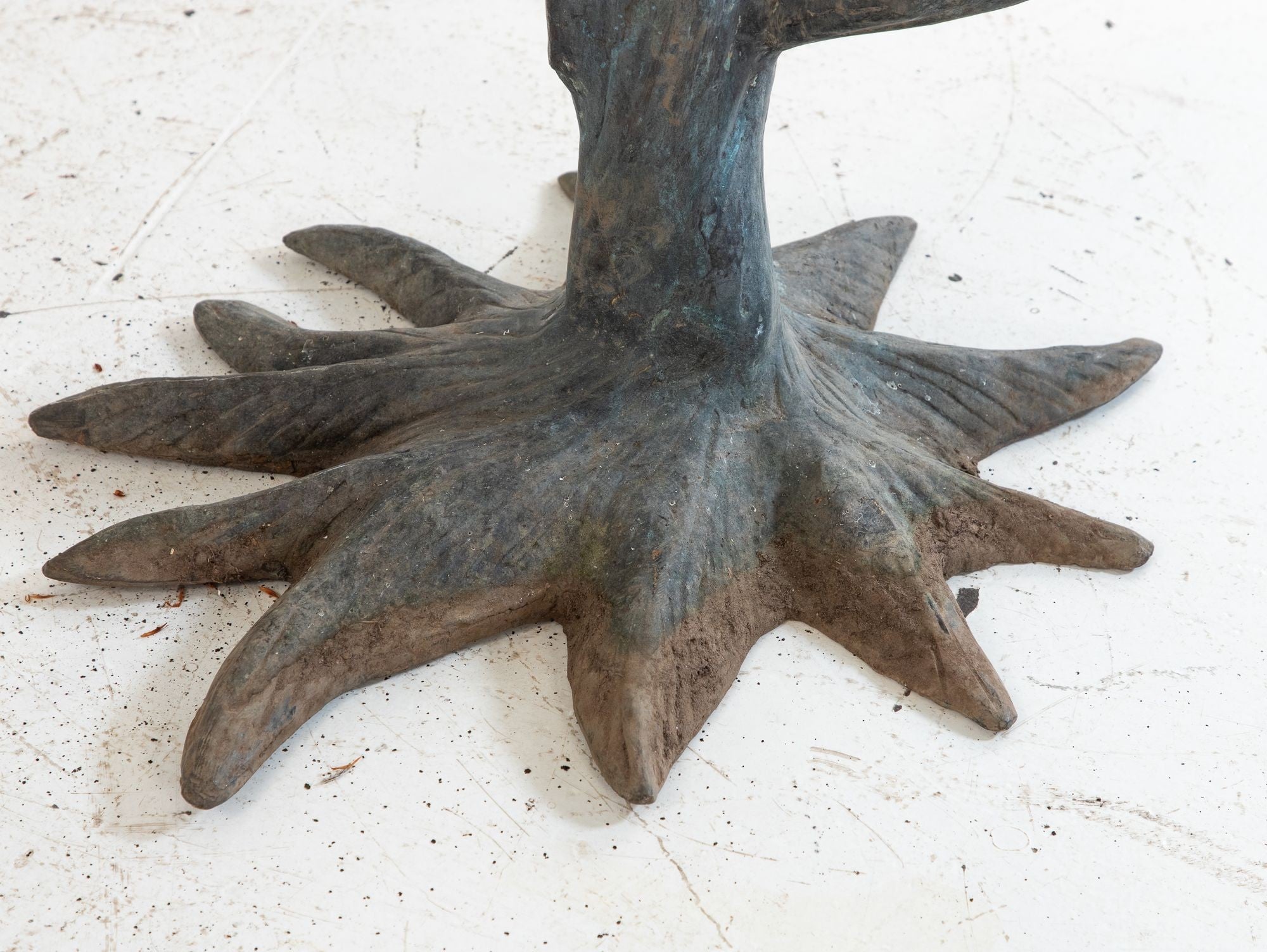 Bronze Sculpture of Three Parrots, Italy Mid 20th C.
