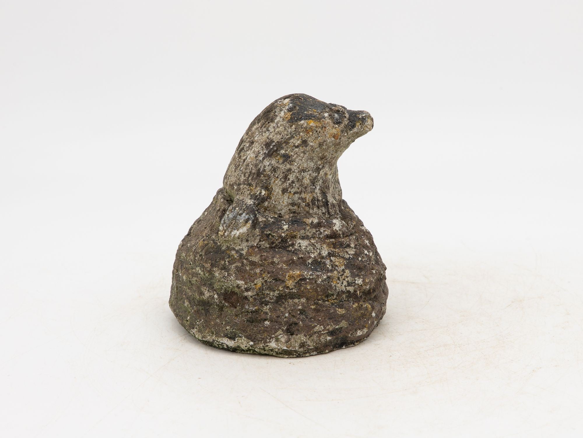 Composite Stone Mole Garden Ornament, England 1960s