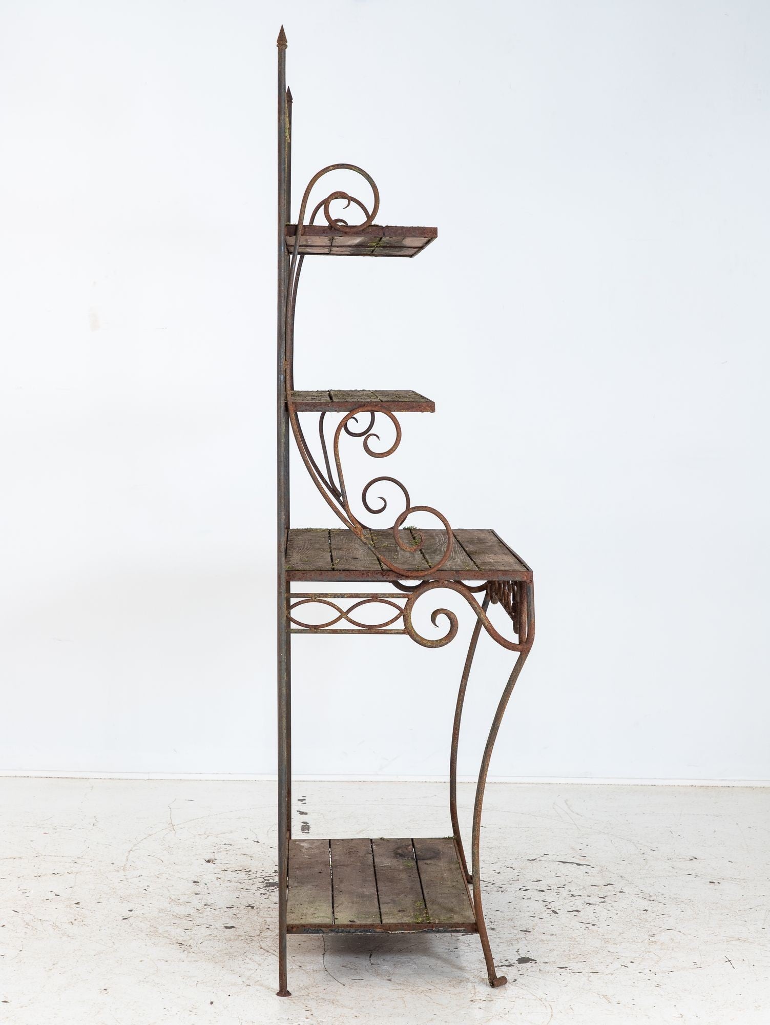 French Circa 1930 Wrought Iron Étagère / Boulangerie Racks