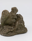 Reconstituted Stone Squirrel Garden Ornament, 20th Century