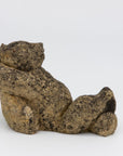 Reconstituted Stone Teddy Bear Garden Ornament, England 20th Century