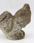 Reconstituted Stone Dove Garden Ornament, English Mid 20th C,