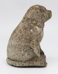 Composite Stone Bull Dog Garden Ornament, England 1970s