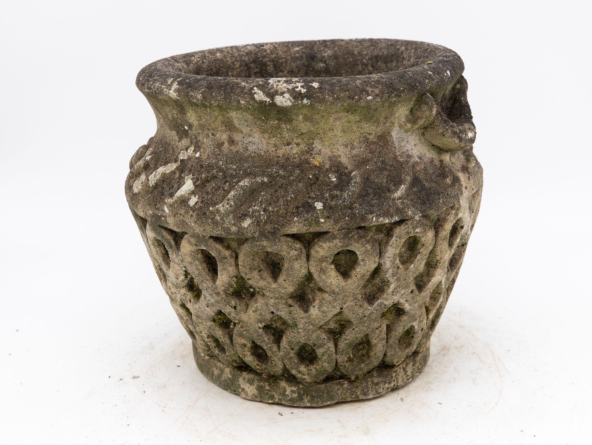Reconstituted Stone Celtic Style Planter, England Mid 20th C.