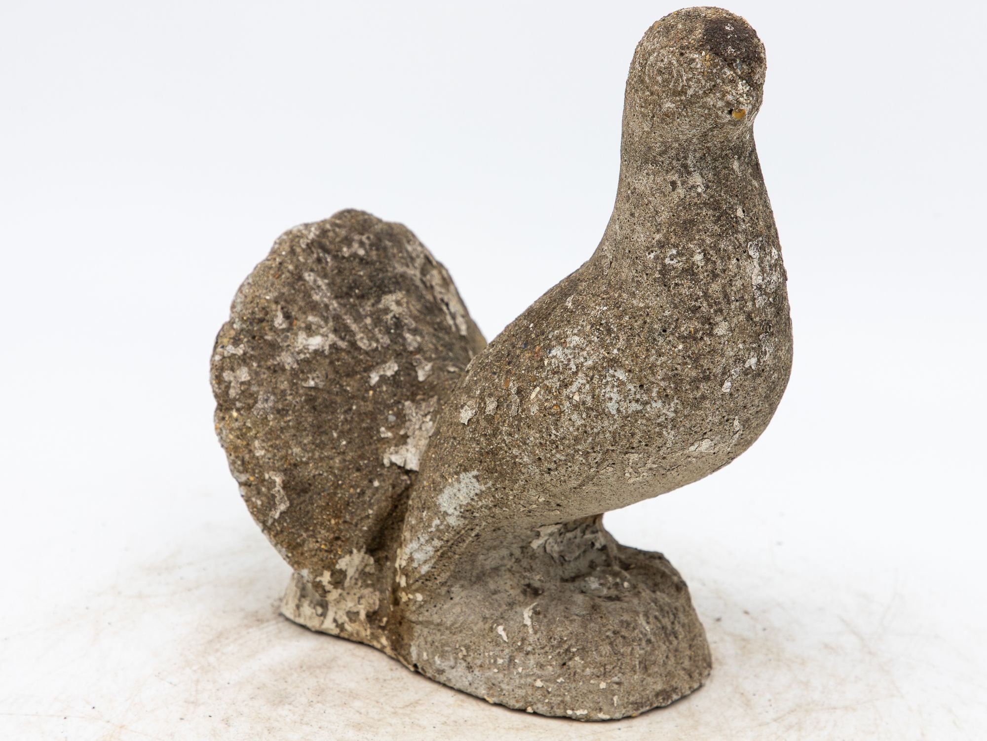 Concrete Dove Garden Ornament, England 20th Century