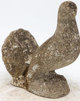 Concrete Dove Garden Ornament, England 20th Century