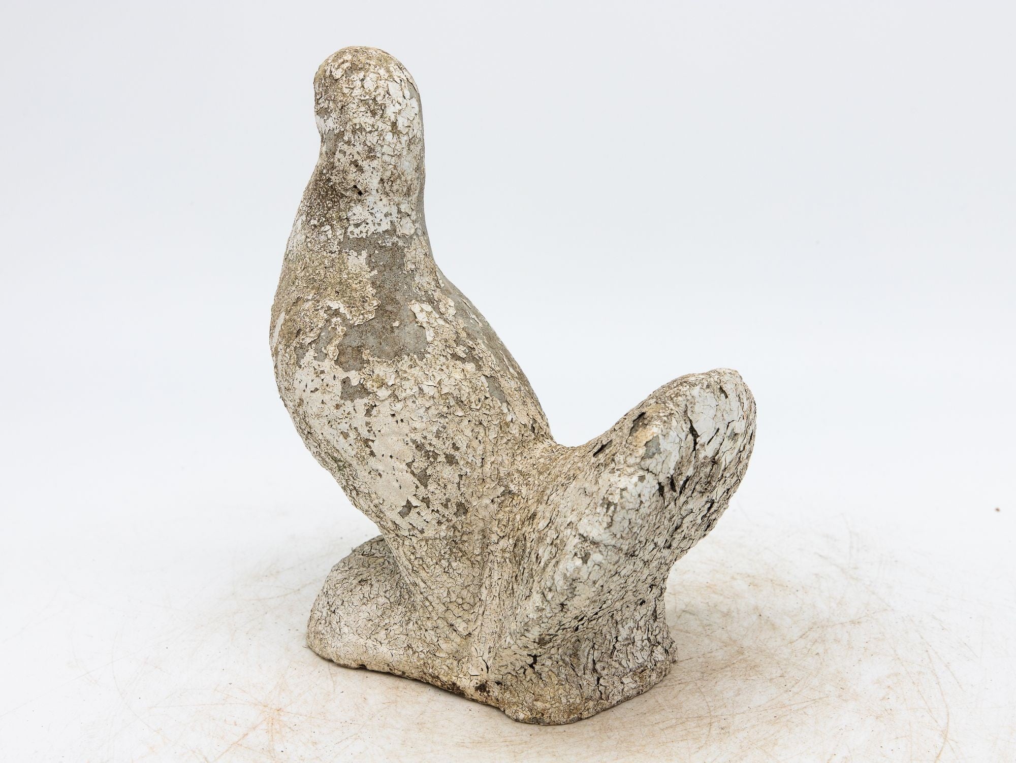 Concrete Dove Garden Ornament, England 20th Century