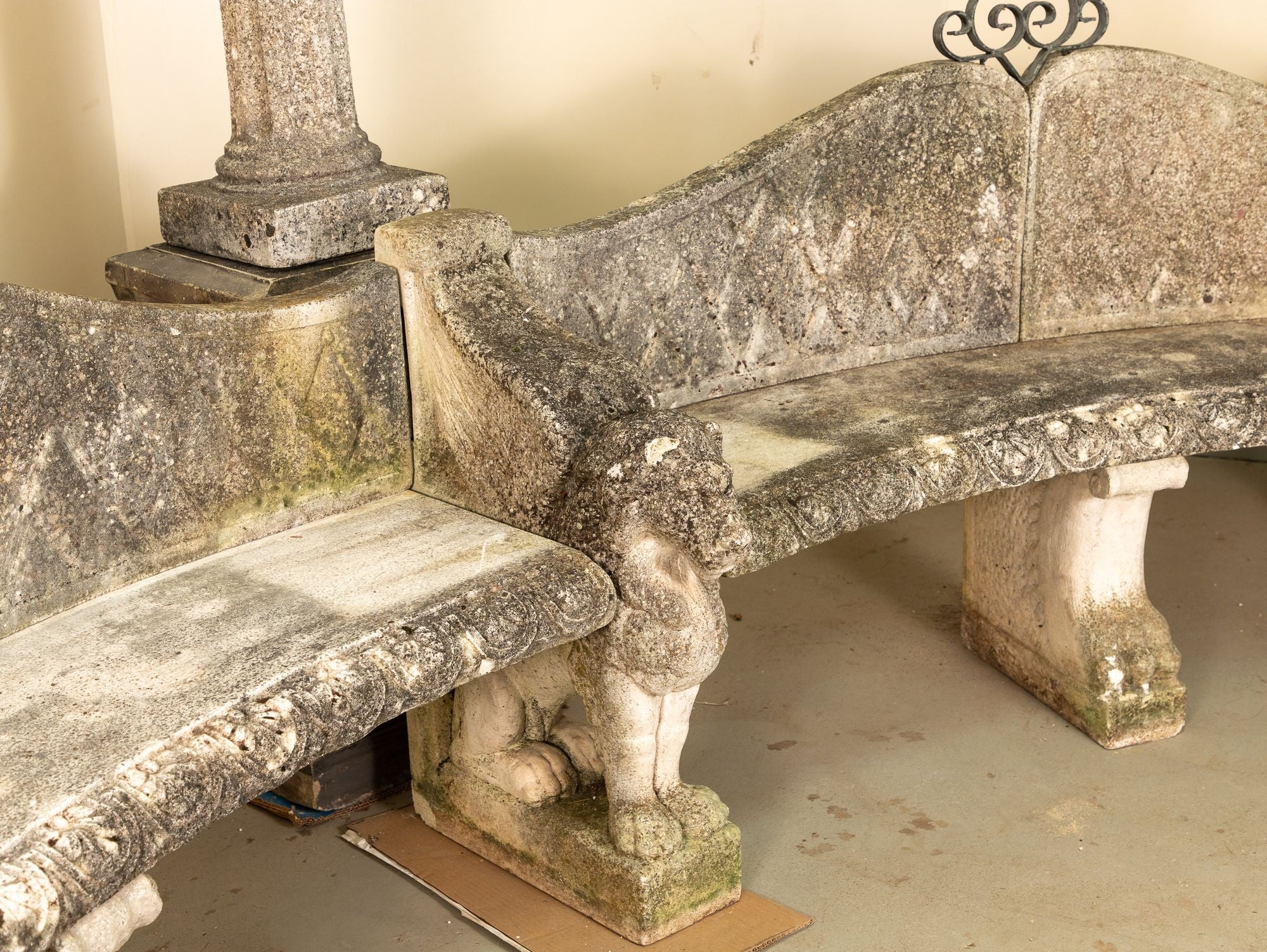 Marble di Latte Garden Loggia, Italy Late 20th Century
