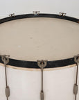 Mid 20th Century White Drum