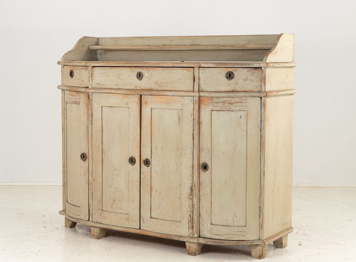 Swedish Gustavian Buffet, 19th Century