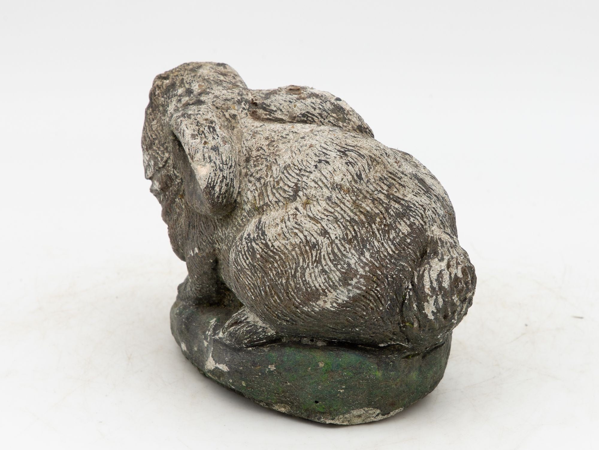 Composite Stone Rabbit or Bunny Garden Ornament, French 20th Century