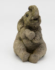 Composite Stone Elephant Garden Statue, England Late 20th C.