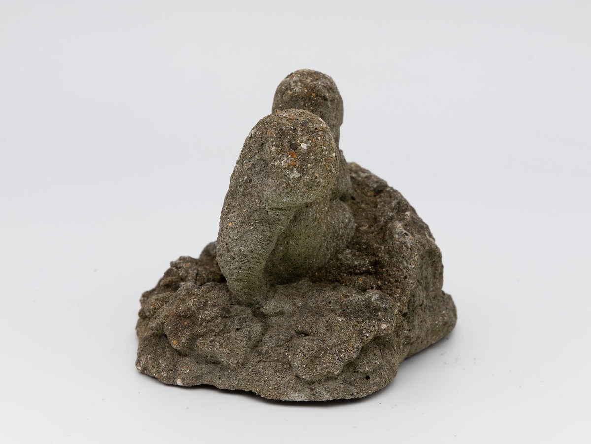 Reconstituted Stone Squirrel Garden Ornament, 20th Century