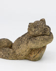 Reconstituted Stone Teddy Bear Garden Ornament, England 20th Century