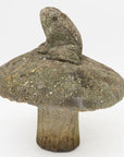 Composite Stone Toadstool Garden Ornament, English Mid 20th C.