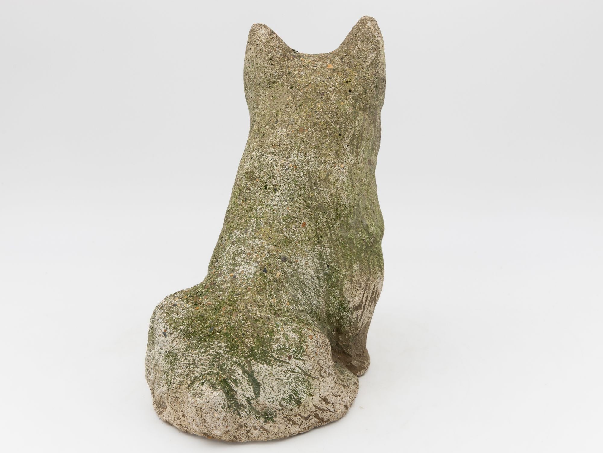 Composite Stone Scottie or Westie Dog, English Mid 20th C.