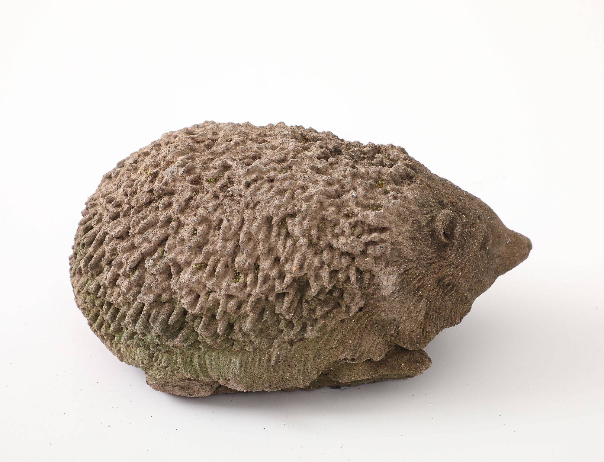 Reconstituted Stone Hedgehog Garden Ornament, 20th Century