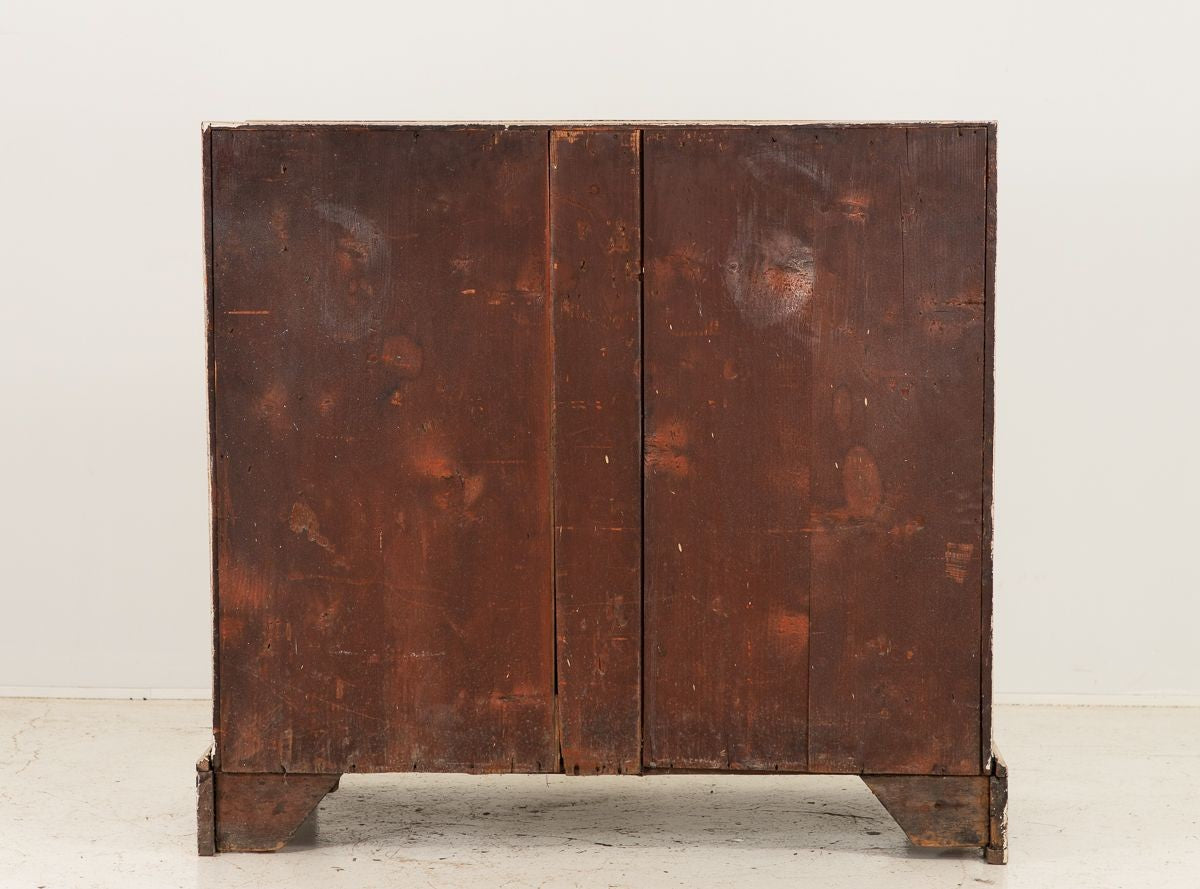 French Painted Secretary Desk with Fallfront, Mid 19th century