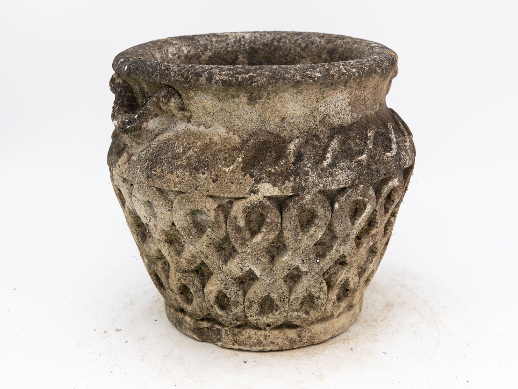Reconstituted Stone Celtic Style Planter, England Mid 20th C.