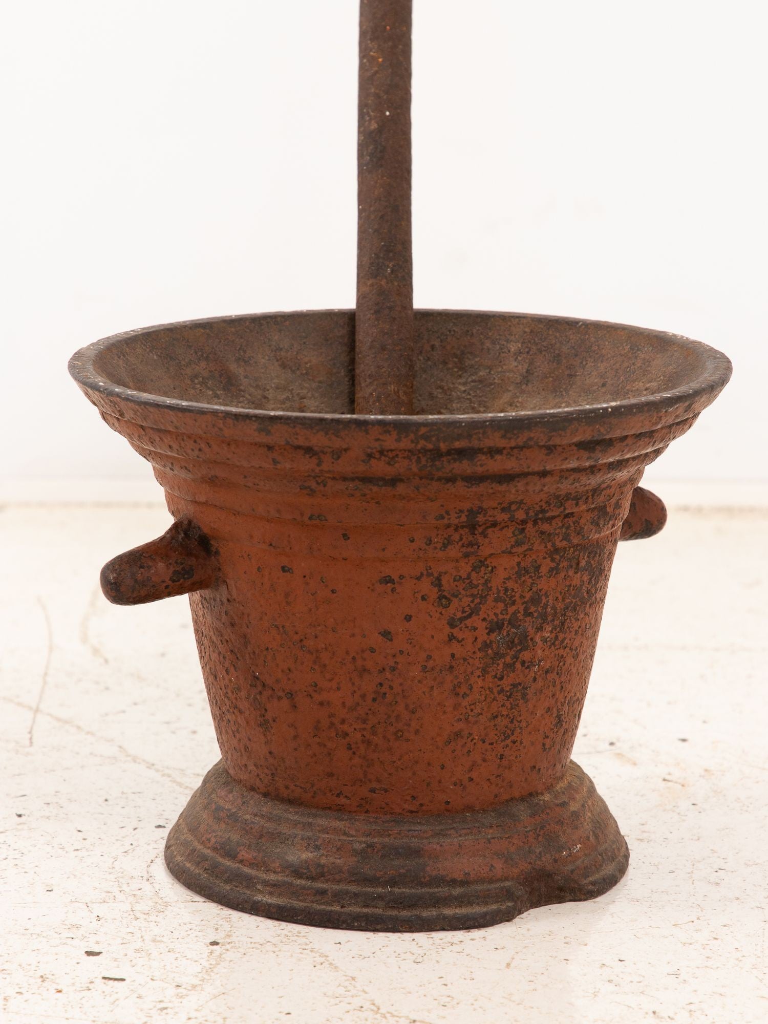 Vintage English Pestle and Mortar Oversized, English 1890s