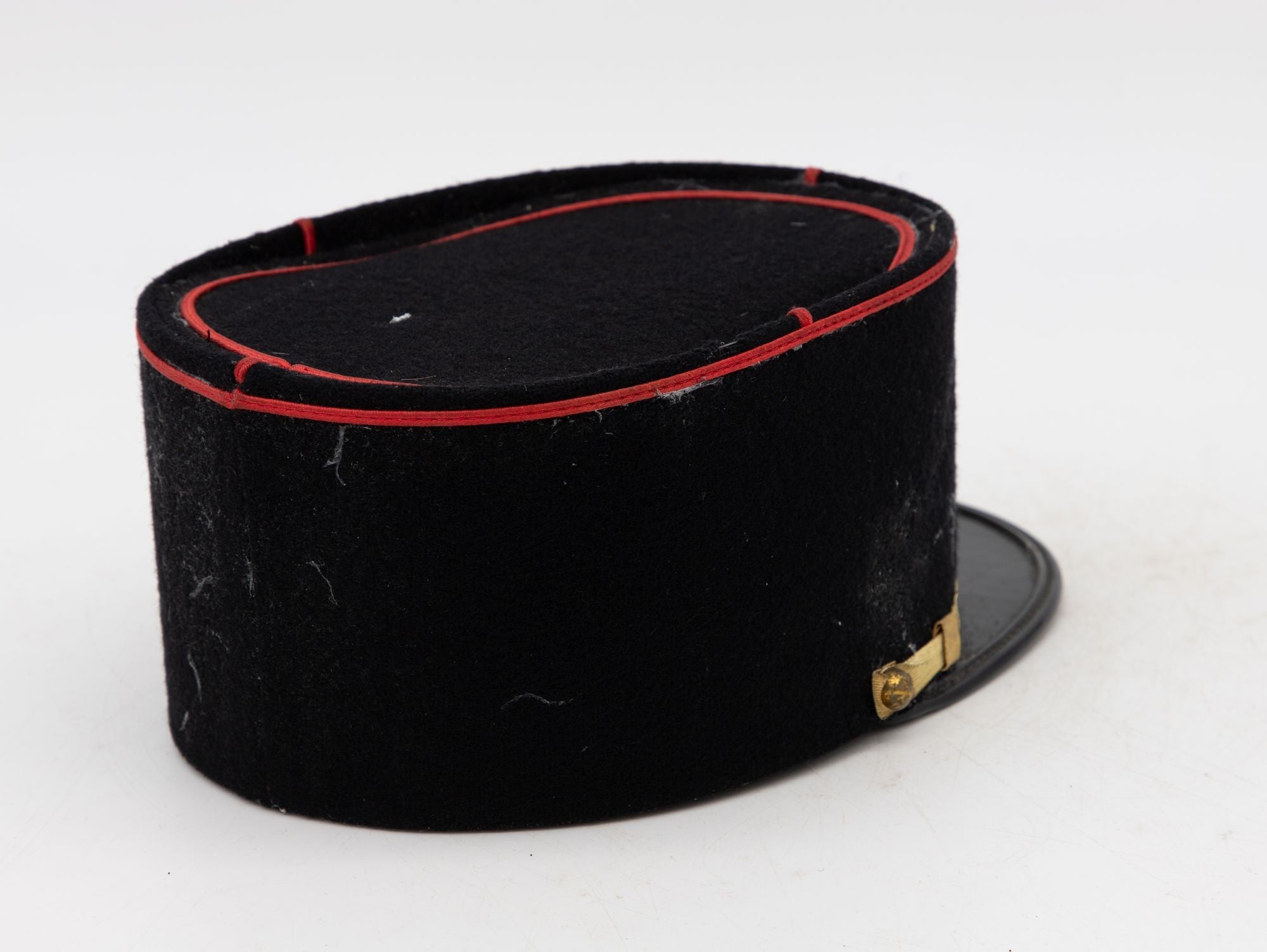Vintage French Military Academy Officers Hat, Mid Century