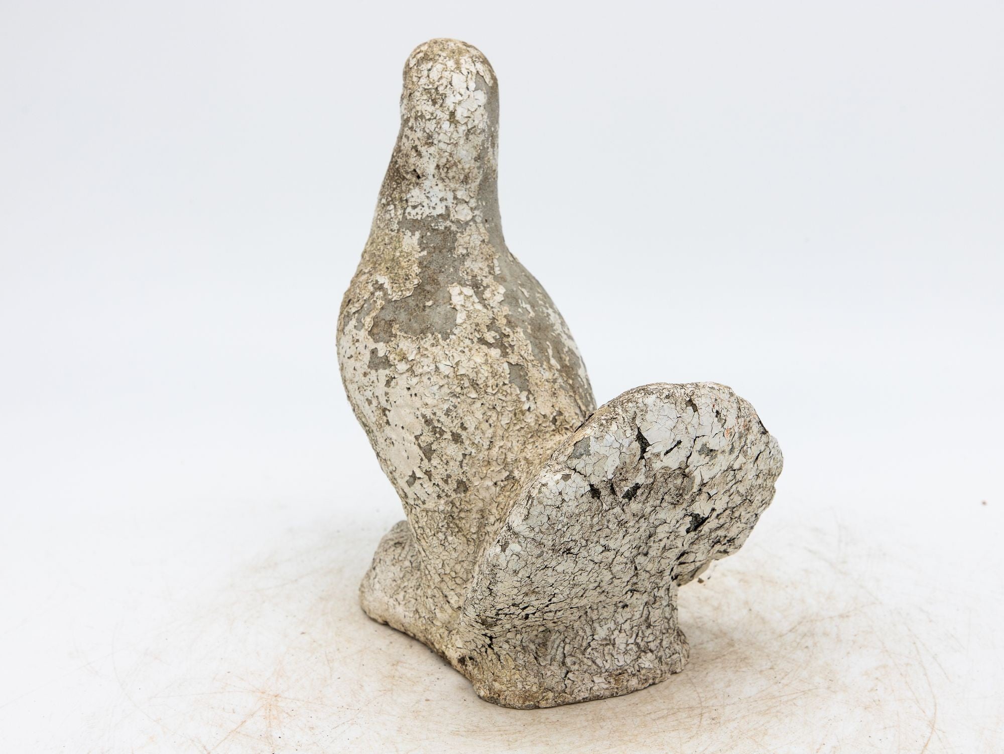 Concrete Dove Garden Ornament, England 20th Century