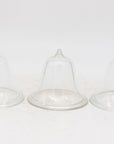 Set of 3 Glass Garden Cloches, English Mid 20th c.