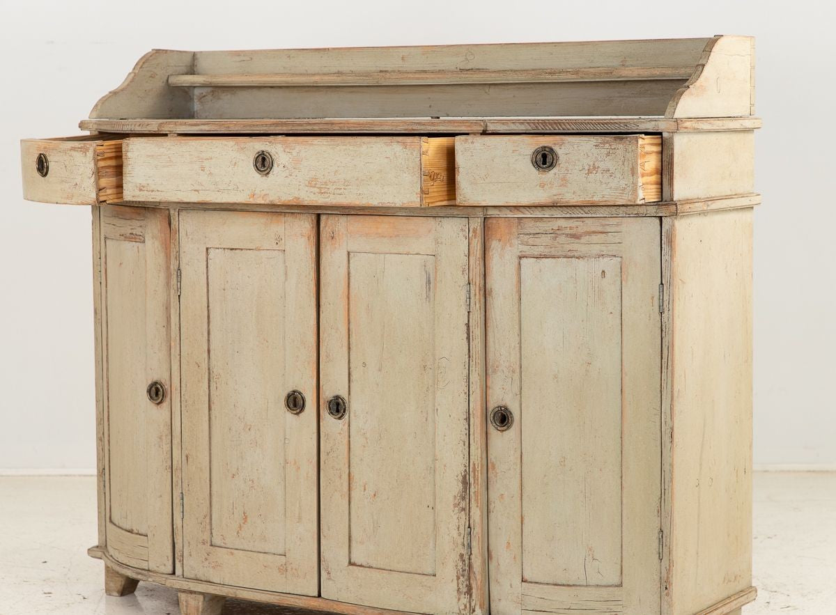 Swedish Gustavian Buffet, 19th Century