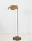 Vintage Brass Floor Lamp, France mid 20th Century