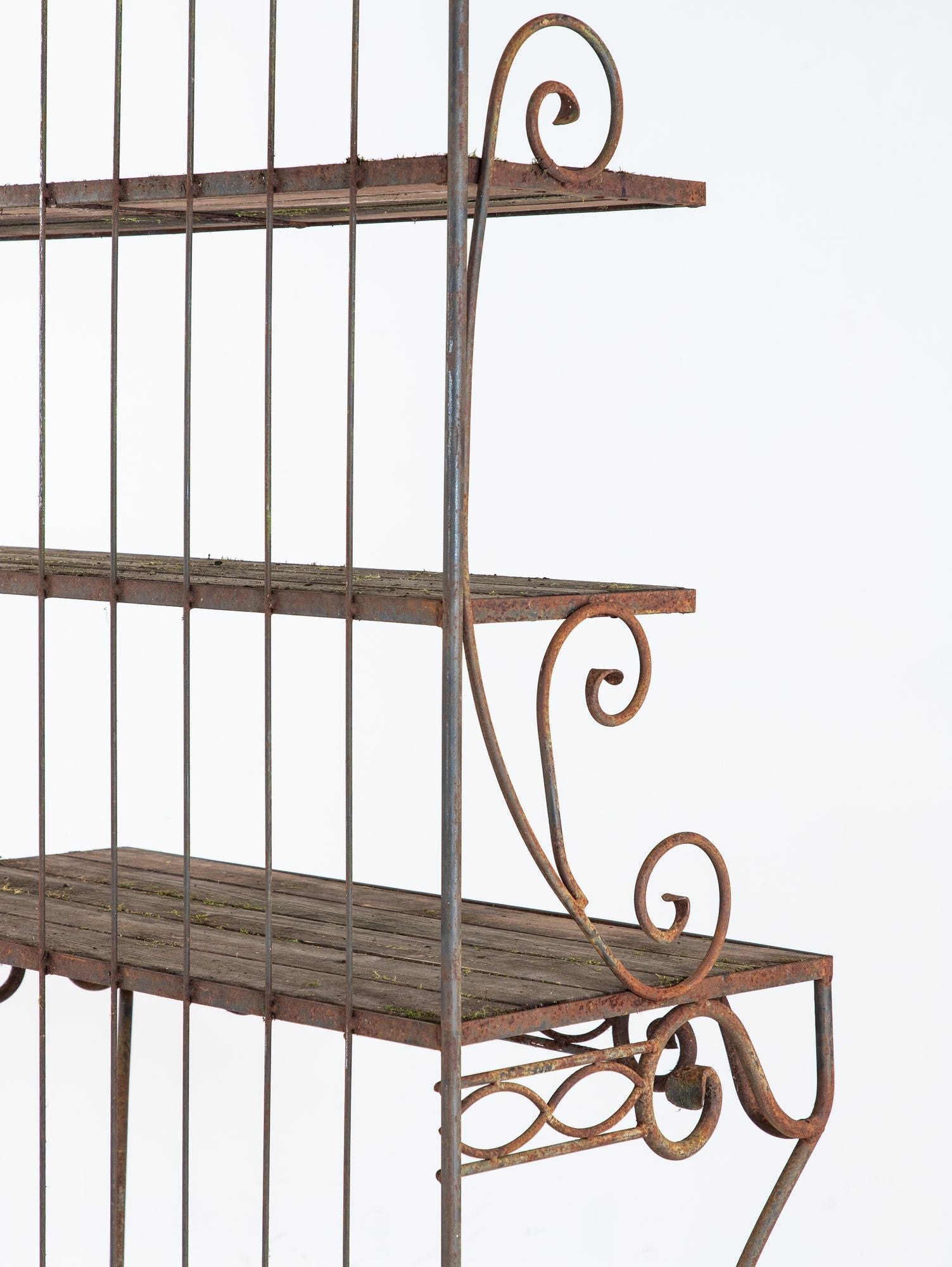 French Circa 1930 Wrought Iron Étagère / Boulangerie Racks