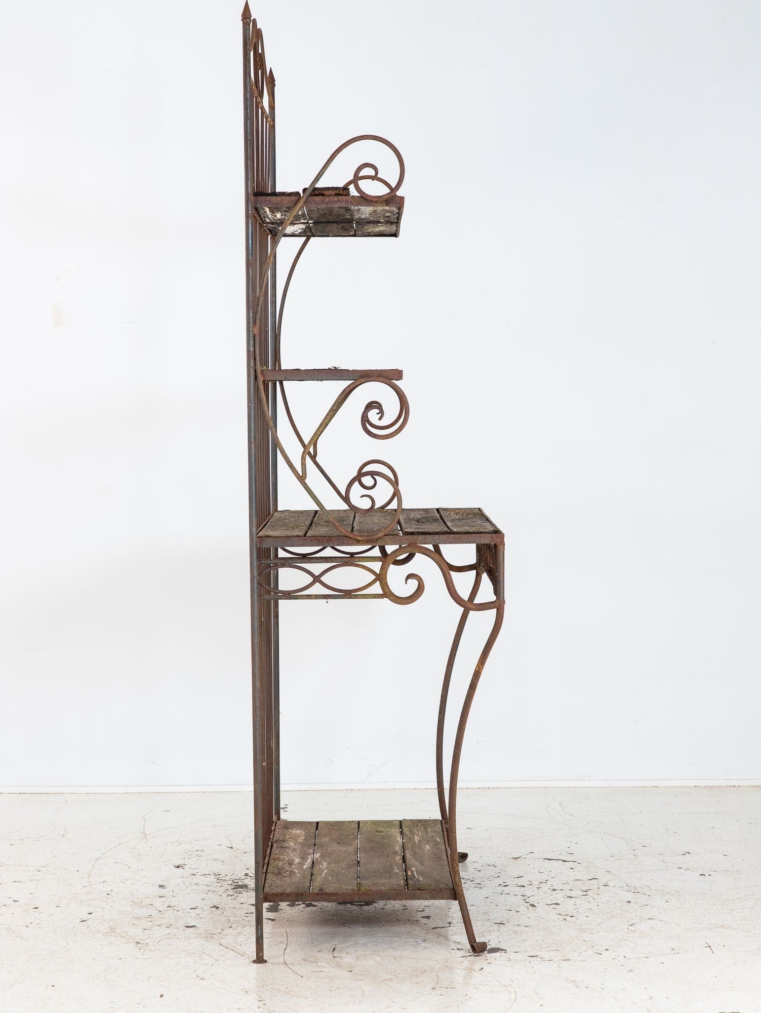 French Circa 1930 Wrought Iron Étagère / Boulangerie Racks