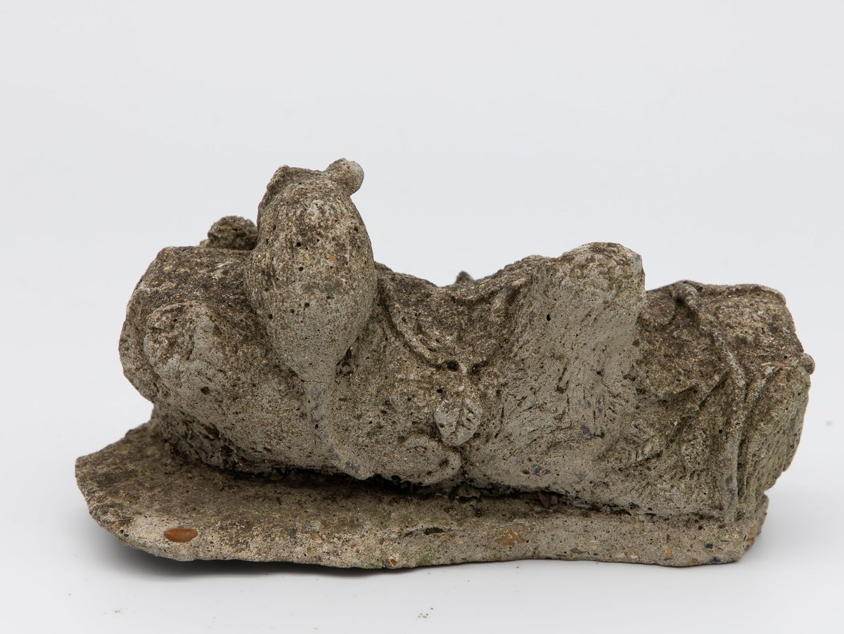 Reconstituted Stone Family of Mice Garden Ornament, England 20th C.