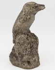 Reconstituted Stone Raven, English Mid 20th C.