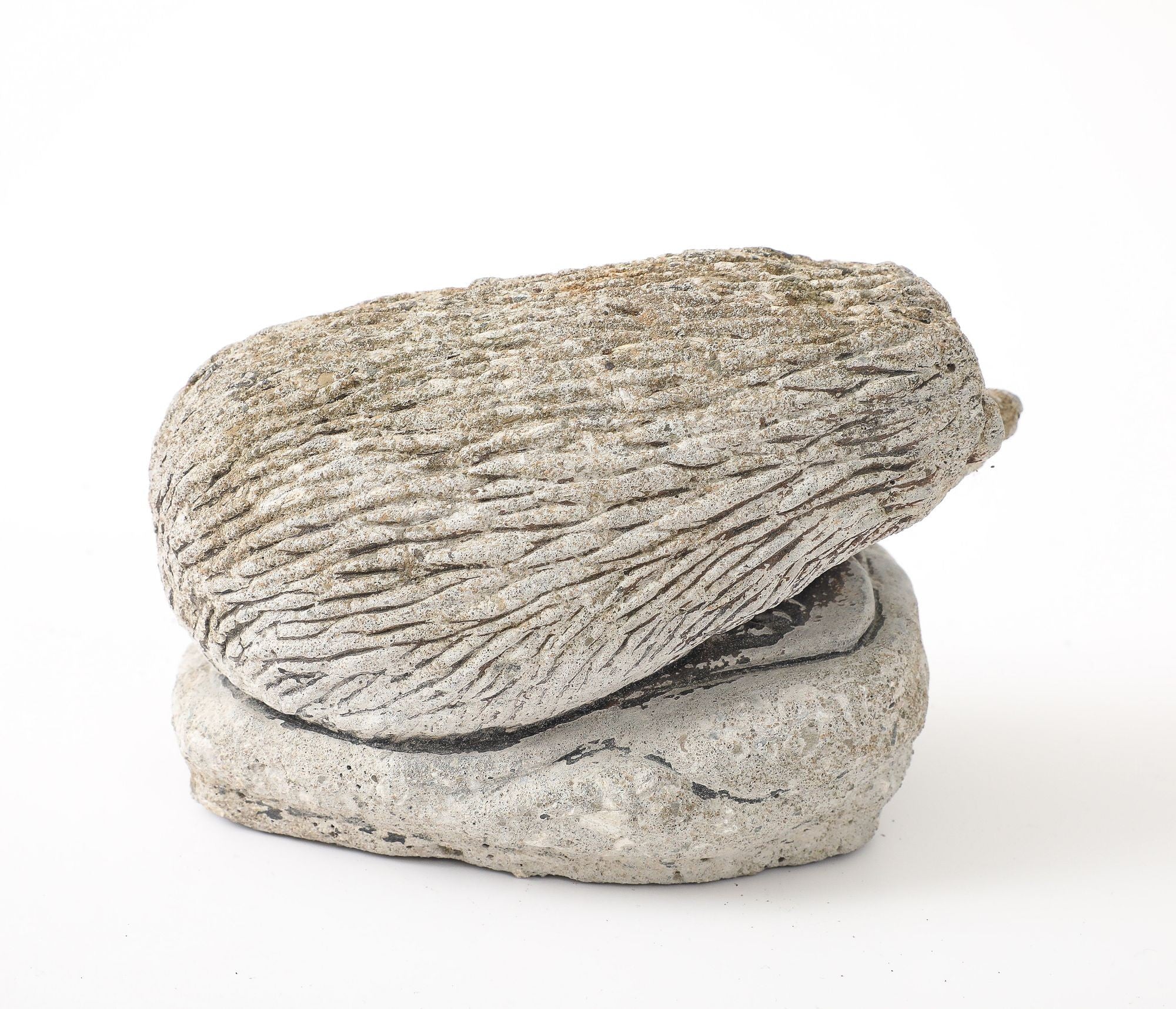 Reconstituted Stone Hedgehog Garden Ornament, 20th Century