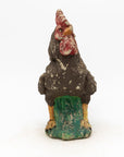 Polychrome Stone French Country Rooster, Mid 20th Century