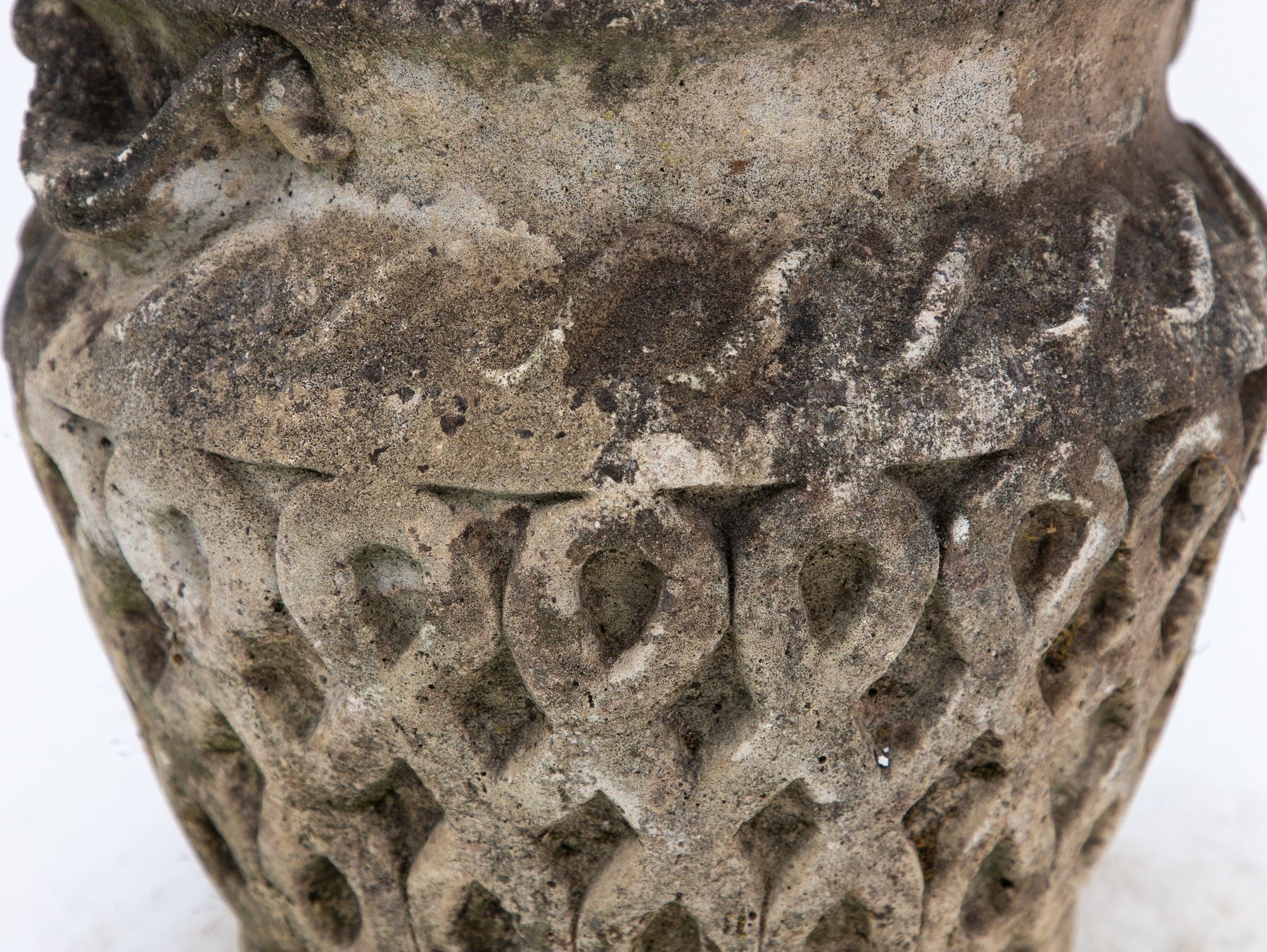 Reconstituted Stone Celtic Style Planter, England Mid 20th C.