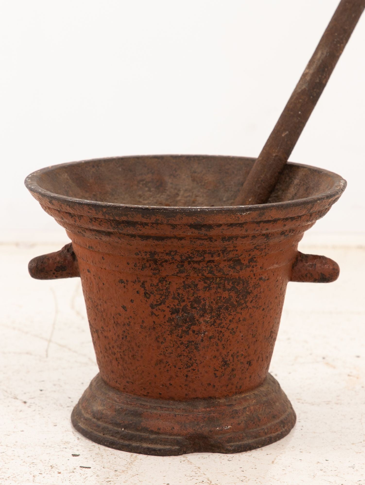 Vintage English Pestle and Mortar Oversized, English 1890s