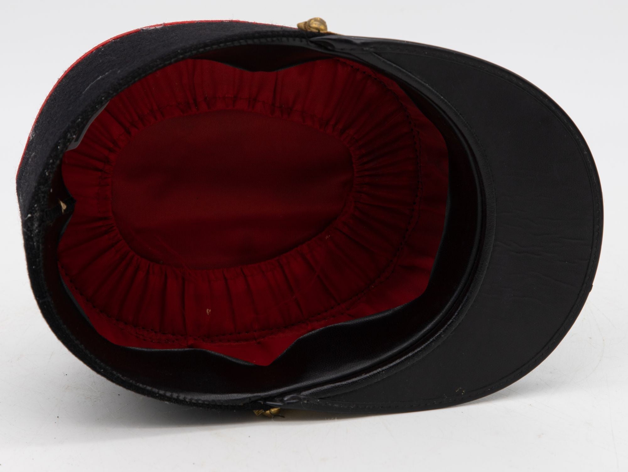 Vintage French Military Academy Officers Hat, Mid Century