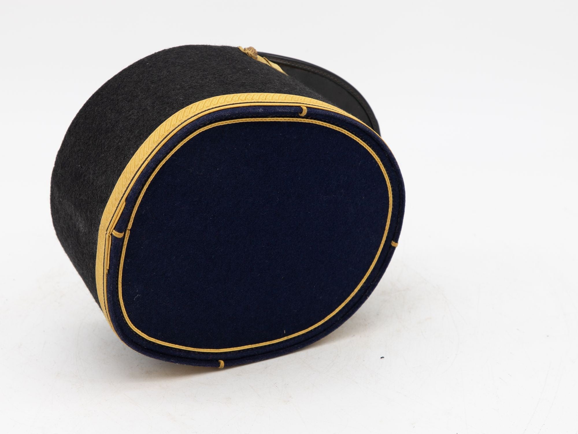 Vintage French Military Academy Officers Hat, Mid Century