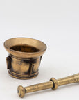 Antique Vintage Brass Mortar and Pestle
