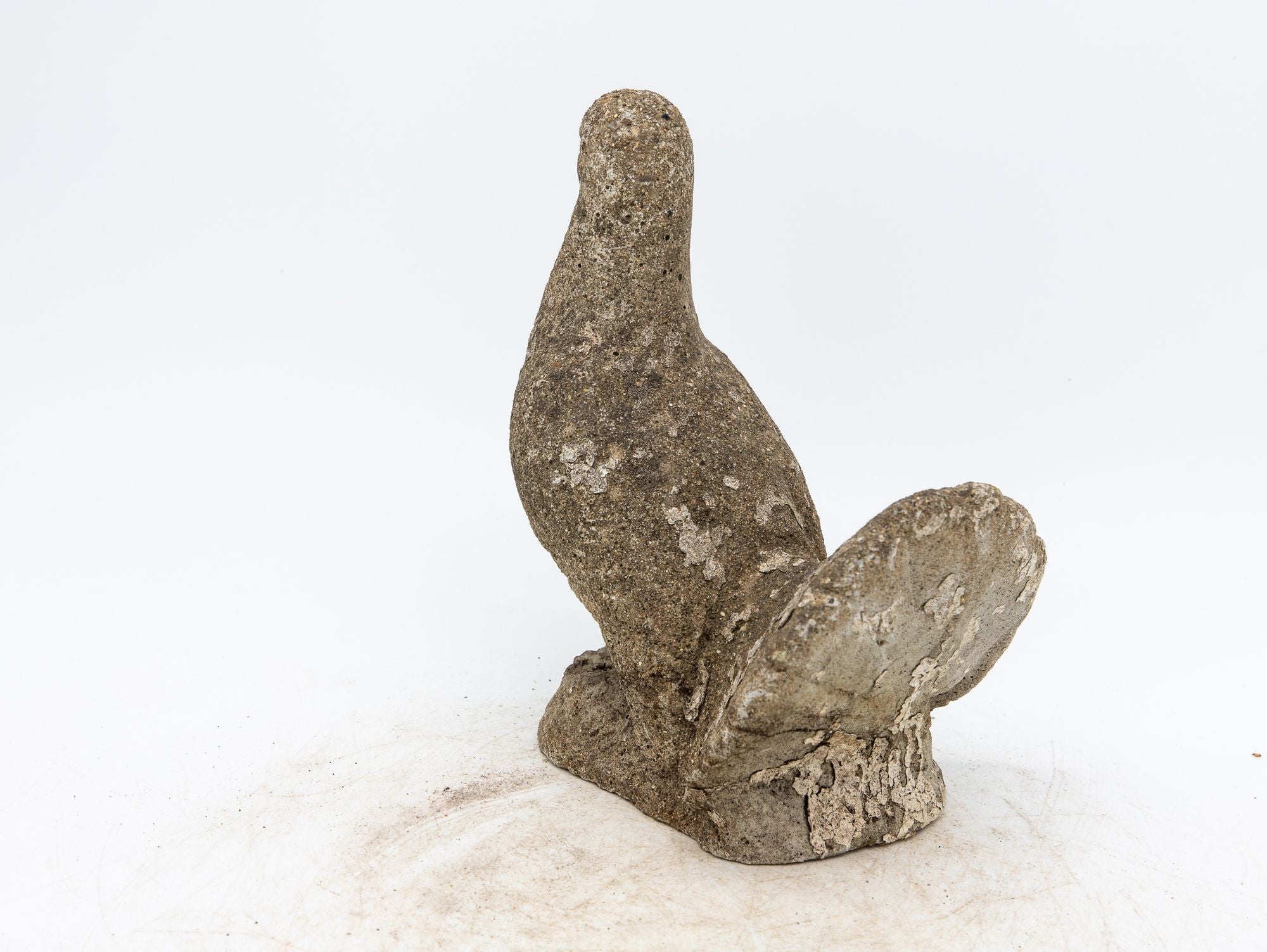 Concrete Dove Garden Ornament, England 20th Century